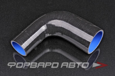 Купить Патрубок силиконовый 51-70 мм, 90°, L=150*150 мм, 4 слоя армировки, чёрный FORA ASHU04-90-51>70