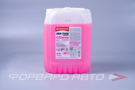 Купить Антифриз MIX-TYPE розовый, 10кг (G12evo, VW) TOTACHI 46810