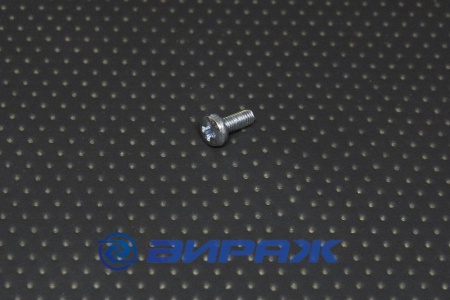 Купить Винт полукруглый, оцинкованный М4*10  