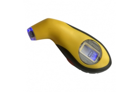 Купить Манометр для проверки давления в шинах (цифровой) до 10атм TOP AUTO 14621