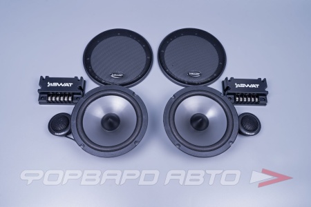 Купить Автоакустика (16,5см., 2-полос., 62/250Вт., Компонентная  ) SWAT SP-B6.2