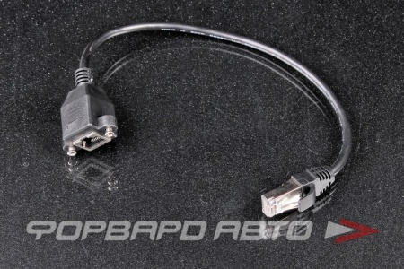 Купить Разъем RJ45 Ethernet с кабелем 30 см  