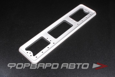 Купить Накладка под номер пластиковая усиленная (БЕЛАЯ) <> АВ006-б