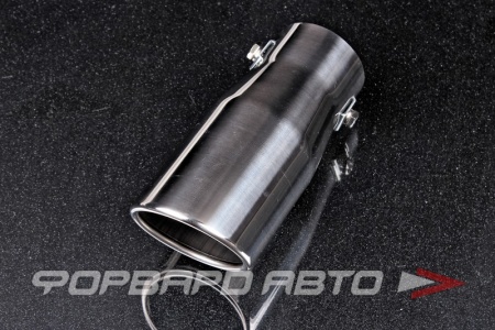 Купить Насадка глушителя Вход = 60 мм Выход = 70 мм Длина = 160 мм Фиксируется зажимами TORINO AUTO HJ-611