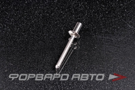 Купить Заклепка вытяжная 4,8*10 ИСО 16585  нерж. сталь/сталь стандартный бортик ГЛУХАЯ  