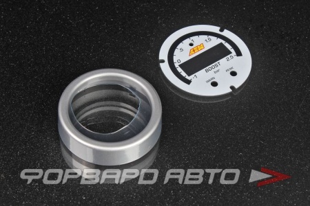 Купить Лицевая панель для датчика давления наддува 52 мм X-SERIES, белый/серебряный AEM 30-0306-ACC