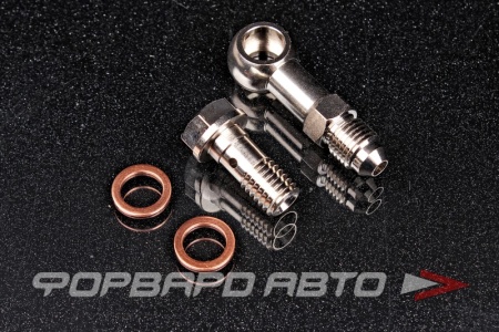 Купить Фитинг BANJO AN4 + болт М10*1,5 мм, Рестриктор 1,8 мм, SUBARU IHI VF30, VF35, VF37 KINUGAWA 315-02101-006