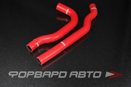Купить Патрубки радиатора силиконовые Toyota Chaser Cresta Mark II JZX90 1JZ-GTE 92-96 красные AUTOBAHN88 