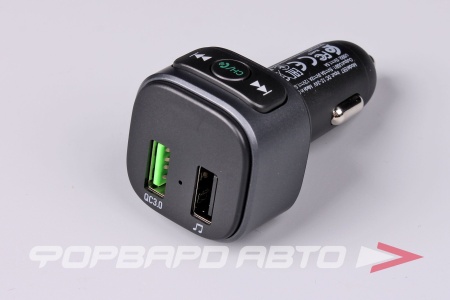 Купить Модулятор FM  (трансмиттер), bluetooth 2USB HOCO E67