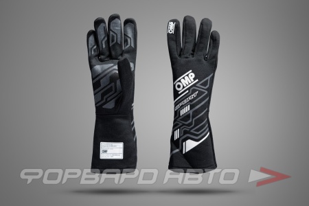 Купить Перчатки SPORT черный/белый, (FIA 8856-2018) OMP IB0-0777-A01-076