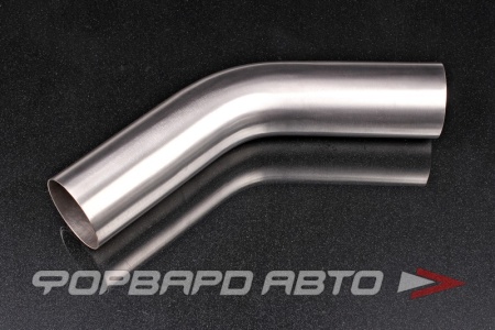 Купить Отвод титан 76*1 мм 45 градусов (200мм*200мм) FORA TITANIUM GW-RF-BP002