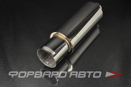 Купить Глушитель Вход = 76 мм Выход = 110 мм Длина = 540 мм AUTOBAHN88 