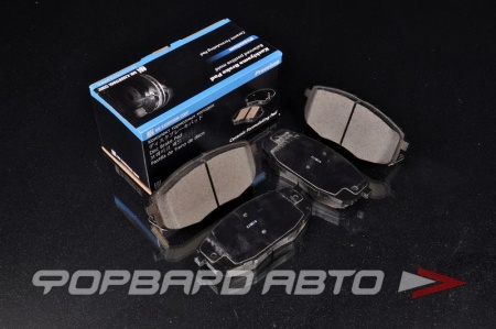 Купить Колодки тормозные, передние (с антискрипной пластиной) KASHIYAMA D11412MH