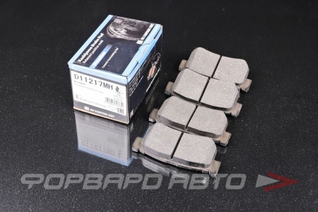 Купить Колодки тормозные, задние (с антискрипной пластиной) KASHIYAMA D11217MH