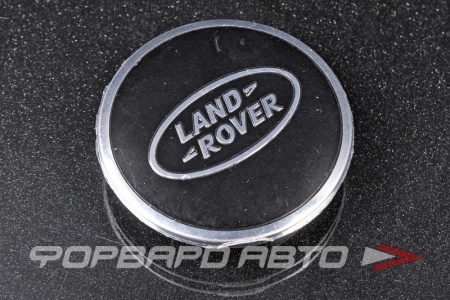 Купить Колпачок ступицы для литых дисков Land Rover, D48/62мм, /h4-10мм, Black/silver <> LR-02