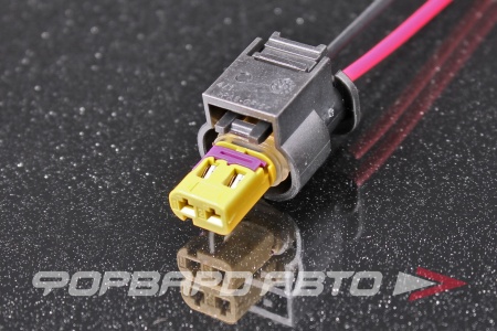 Купить Разъем 2-х контактный  регулятора фаз газораспределения (с проводами) CARGEN AX8352