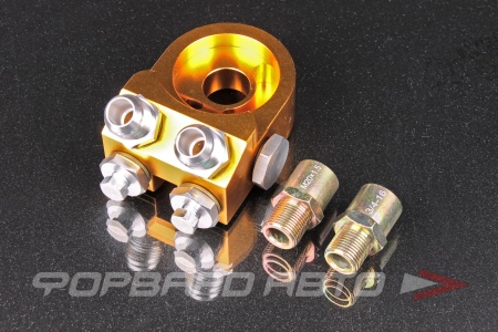 Купить Проставка адаптер для подключения маслокулера, с термостатом, AN10 EPMAN EP-OL0909 Купить Проставка адаптер для подключения маслокулера, с термостатом, AN10 EPMAN EP-OL0909