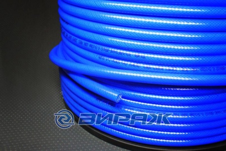Купить Шланг полиуретановый армированный 5*8мм. (-20°+60°C, 1,4MPa) синий THB HUB0508-BD