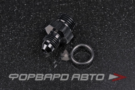 Купить Фитинг переходник AN4 - ORB6 с резиновым кольцом AB88  Купить Фитинг переходник AN4 - ORB6 с резиновым кольцом AB88