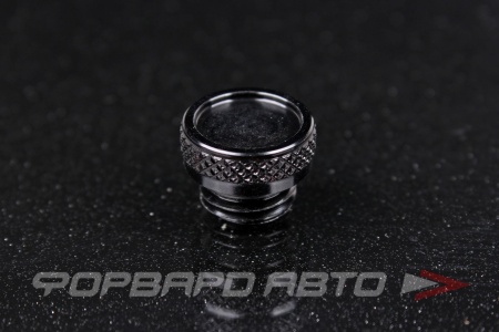 Купить Заглушка М12*1,5мм гайки колесной, черная, OD-16mm, H - 6mm, Aluminum Cap Black TPI BAL451606X01-BC999ZZ