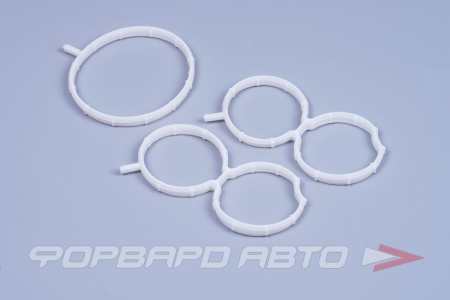 Купить Кольцо уплотнительное ресивера ВАЗ 2190-92-1118 8кл.. Эл. дроссель (3 шт.)  белый силикон ПромТехПласт 21116-1008611/16бел.ПУ