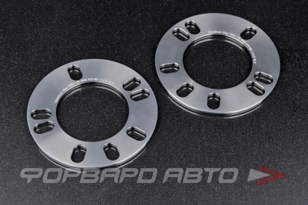 Купить Проставки колесные 3 мм, 4/5*98 - 114,3 CNC, shiny grey anodized HT 