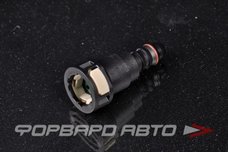 Купить Топливный переходник быстросъемный 11.8-ID10-180° быстросъем мама/на трубку ALWAYTEC G1 Φ11.8-ID10-180