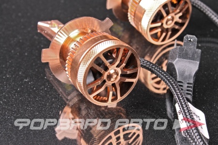 Купить Лампа светодиодная головного света H4 12-24V 43W, 6000LM, 6000K с вентилятором SARITI T3/H4 12V