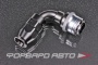 Фитинг AN6 90°, под шланг тефлоновый PTFE, быстросъемный (quick release) "мама" (female) AB88 