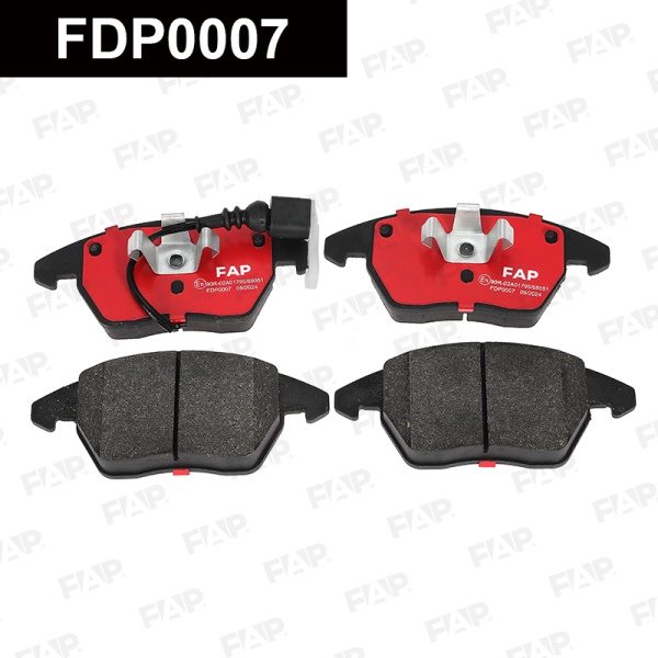 Колодки тормозные FAP FDP0007