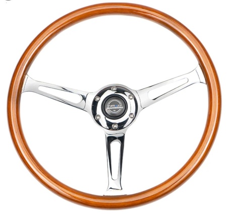 Купить Руль 380 мм, нулевой вылет, дерево NRG RST-360SL