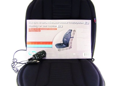 Купить Подогрев сиденья+спинка 12V, Люкс+массаж с терморегулятором AUTOVIRAZH 