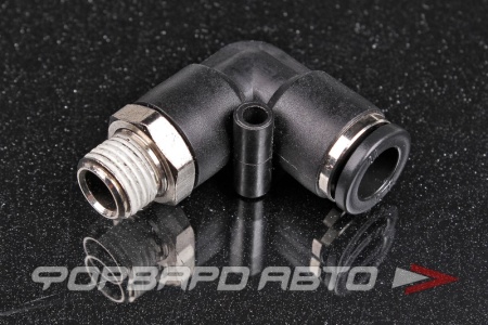 Купить Фитинг угловой с наружной резьбой 10мм-1/4" THB 