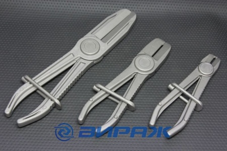 Купить Комплект зажимов для патрубков 3 штуки ALUMINUM LINE CLAMP WH-737S