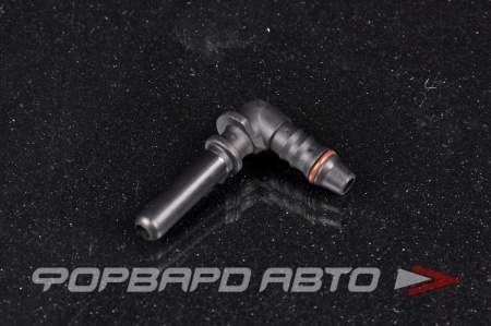Купить Топливный переходник быстросъемный 7.89-ID6-90° угловой - быстросъем папа/на трубку ALWAYTEC MEP51 Φ7.89-ID6-90