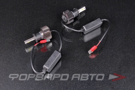 Купить Лампа светодиодная головного света H3 12V 25W 6000K,  с радиатором SARITI E5