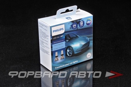 Купить Лампа светодиодная 12V H7 6500K Ultinon Essential LED к-т PHILIPS 11972UE2X2