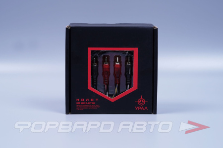 Кабель межблочный 4RCA–4RCA, 5 м, медь URAL 4RCA MT5M