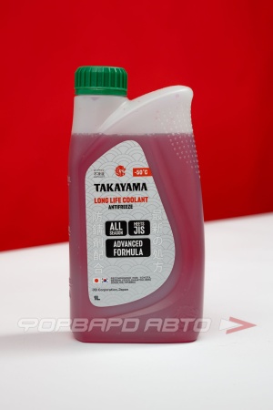 Купить Антифриз LLC (-50гр) RED, 1л TAKAYAMA 101636