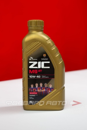 Купить Масло моторное 10W40 1л, 4T M9 MOTO SN (с) ZIC 132737