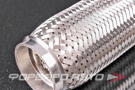 Купить Гофра глушителя 55*220 (Innerbraid) трехслойная (AISI 304) TIXONA 55220