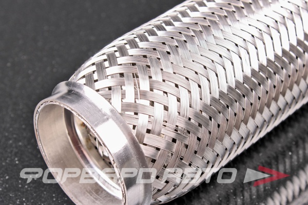 Гофра глушителя 55*220 (Innerbraid) трехслойная (AISI 304) TIXONA 55220