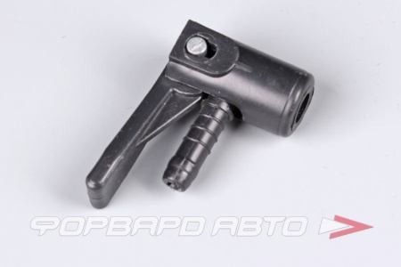 Купить Наконечник насоса под шланг 6мм (с флажком лопата) пластик <> 06418