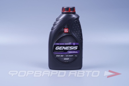Купить Масло моторное 5W30 1л, GENESIS UNIVERSAL DIESEL API SN/CF ACEA C2/C3 ЛУКОЙЛ 3173866