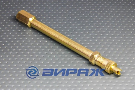 Купить Удлинитель вентиля камеры 100мм латунь TOP AUTO НН-038-10см