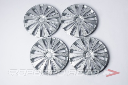 Купить Колпак колесный R14" GMK серебристый, к-т 4шт STAR S1402