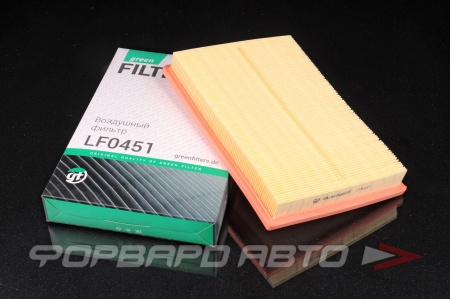 Купить Фильтр воздушный GREEN FILTER LF0451