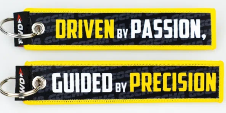 Купить Брелок текстильный Driven by Passion,Guided by Precision ФОРВАРД АВТО 
