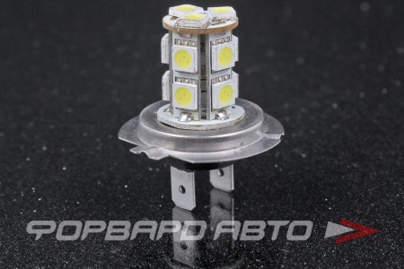 Купить Лампа светодиодная 12V H7 12V (13 диодов) Китай 