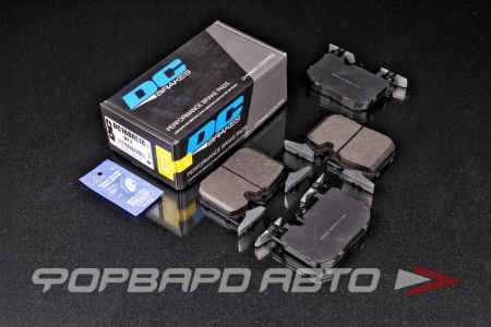 Купить Колодки тормозные BMW M4 F82, F32; M3 F80 F30; F20 F22 F87 M, передние, серия RT.2 DC BRAKES DC1880E18